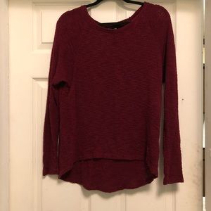Burgundy Forever 21 sweater